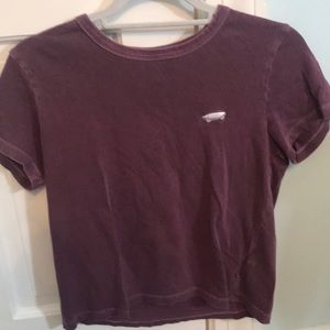 purple vans tshirt